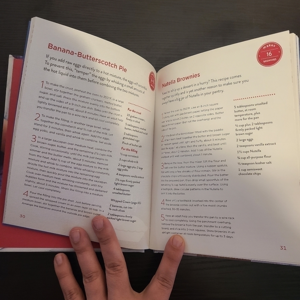 Junior Baker Cookbook Hardcover - Picture 3 of 3